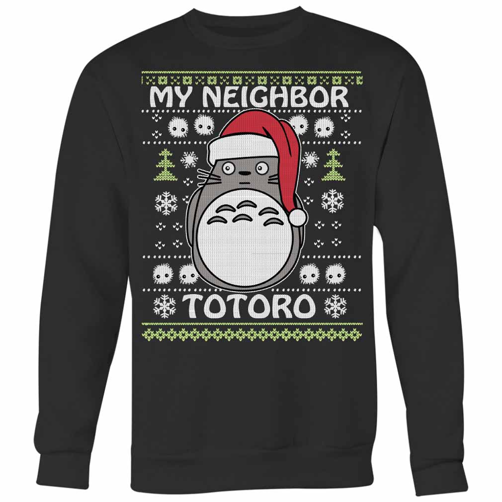 My Neighbor Totoro Christmas Ugly Sweatshirt
