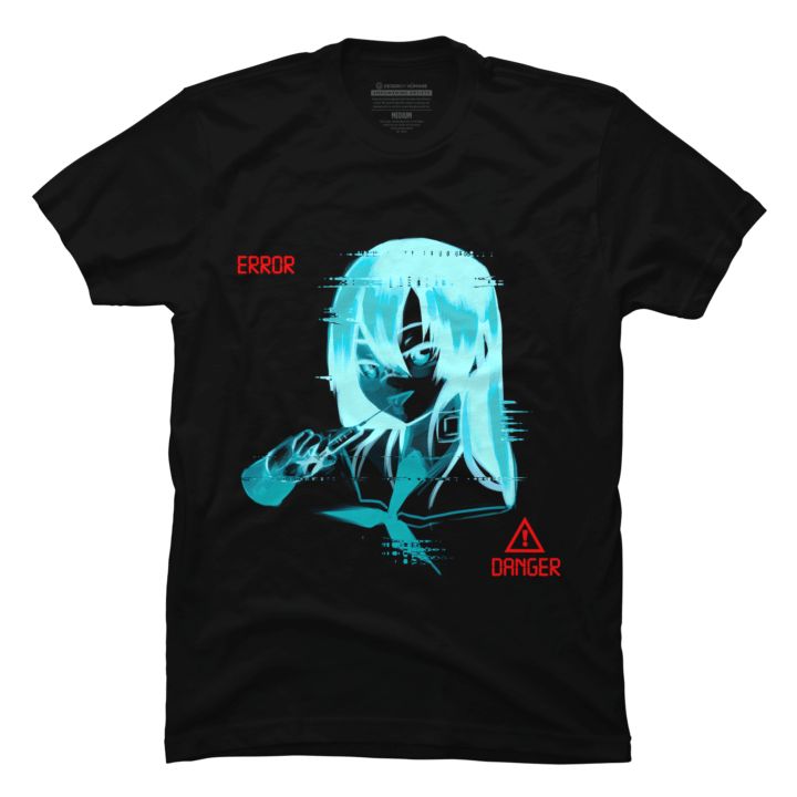 Neon Anime Girl Unisex T-Shirt