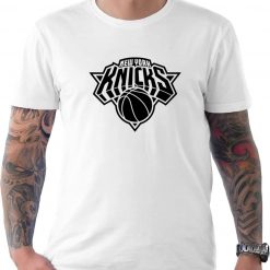 New York Knicks Black Logo Unisex T-Shirt