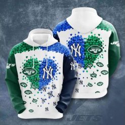 New York Yankees Green Hoodie 3D