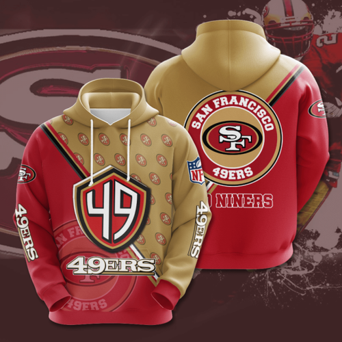 Nfl San Francisco 49ers Hoodie 3D
