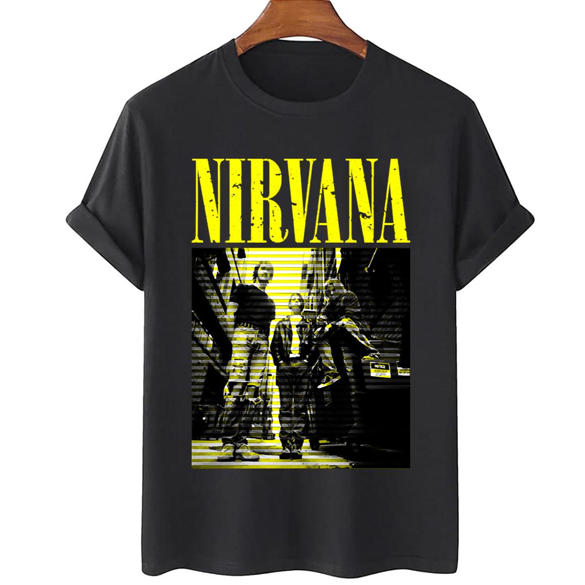 Nirvana 1991 Yellow Unisex T-Shirt