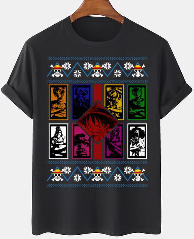 One Piece Chirstmas Ugly T-Shirt