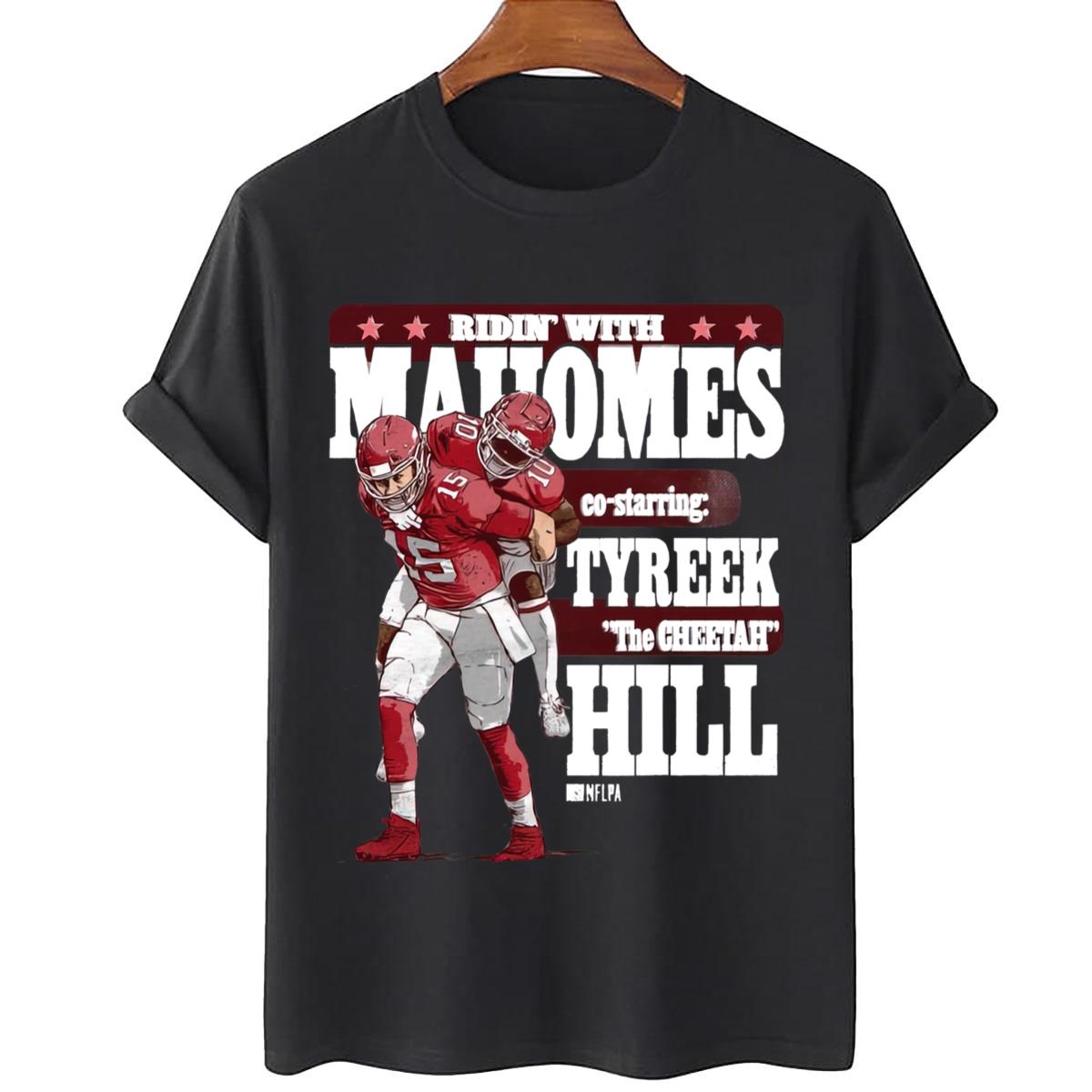 Patrick Mahomes Ii Ridin’ With Mahomes Unisex T-Shirt