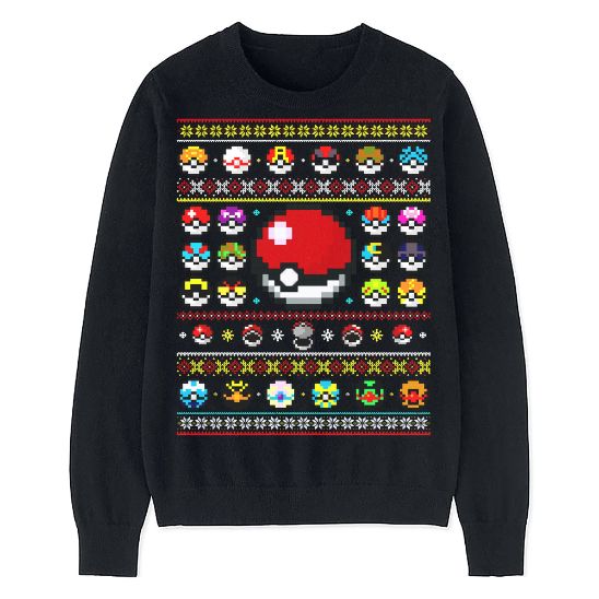 PBALLS Pokemon Ugly Sweatshirt Christmas