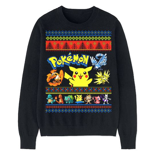 Pikachu Pokemon Ugly Sweatshirt Christmas
