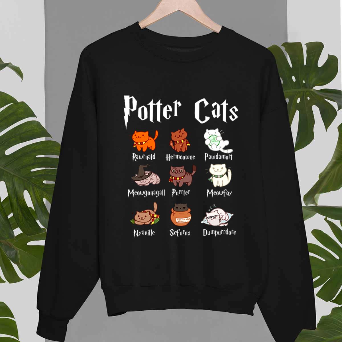 Pottery Cats Christmas Unisex Sweatshirt