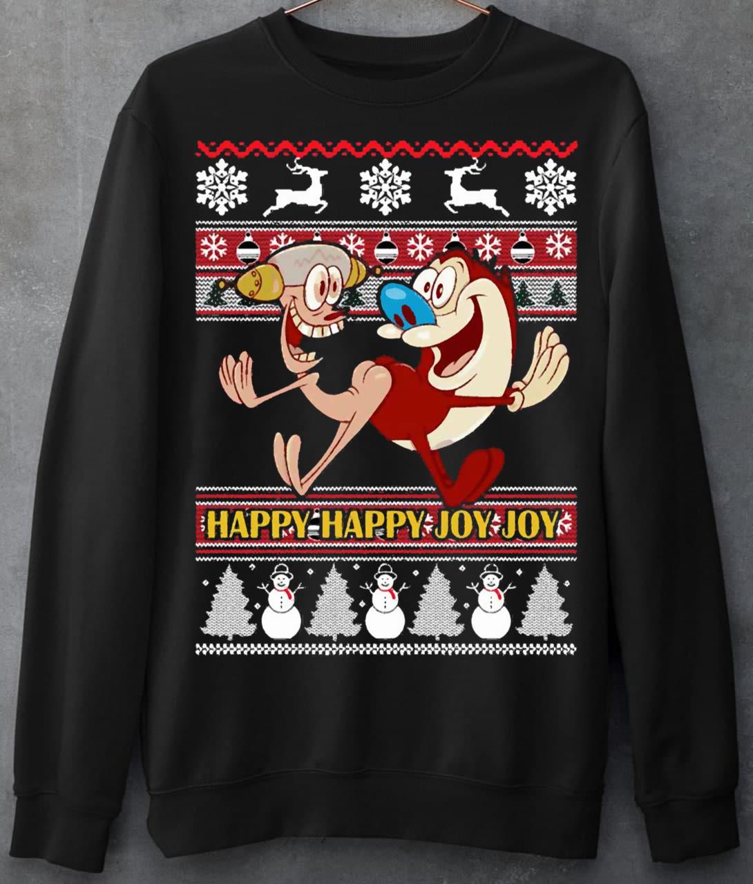 Ren and Stimpy Happy Christmas T-Shirt