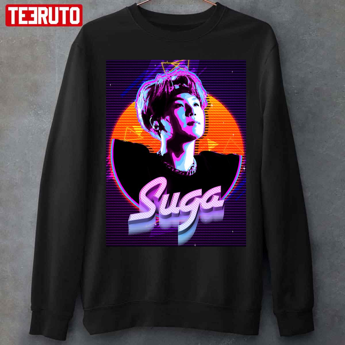 Retro Suga Retro BTS Vintage Unisex Sweatshirt