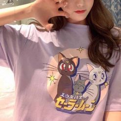 Sailor Moon Cats Unisex T-shirt