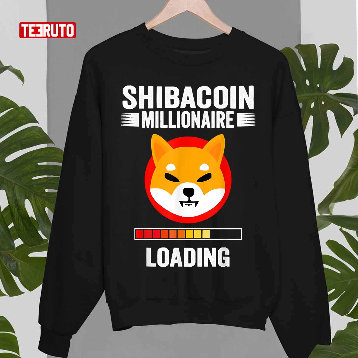 Shiba Inu Crypto Coin Millionaire Loading Unisex T-Shirt