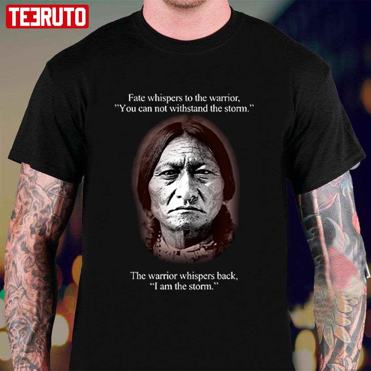 Sitting Bull Fate Whispers Warrior Unisex T-Shirt