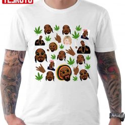 Snoop Dogg Pattern Funny Unisex T-Shirt