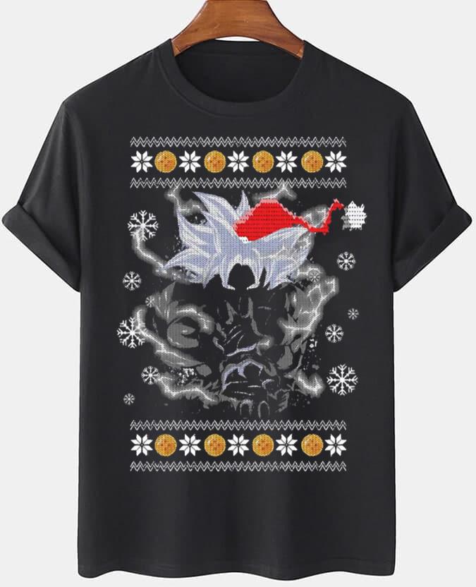 Son Goku Christmas T-Shirt Dragon Ball