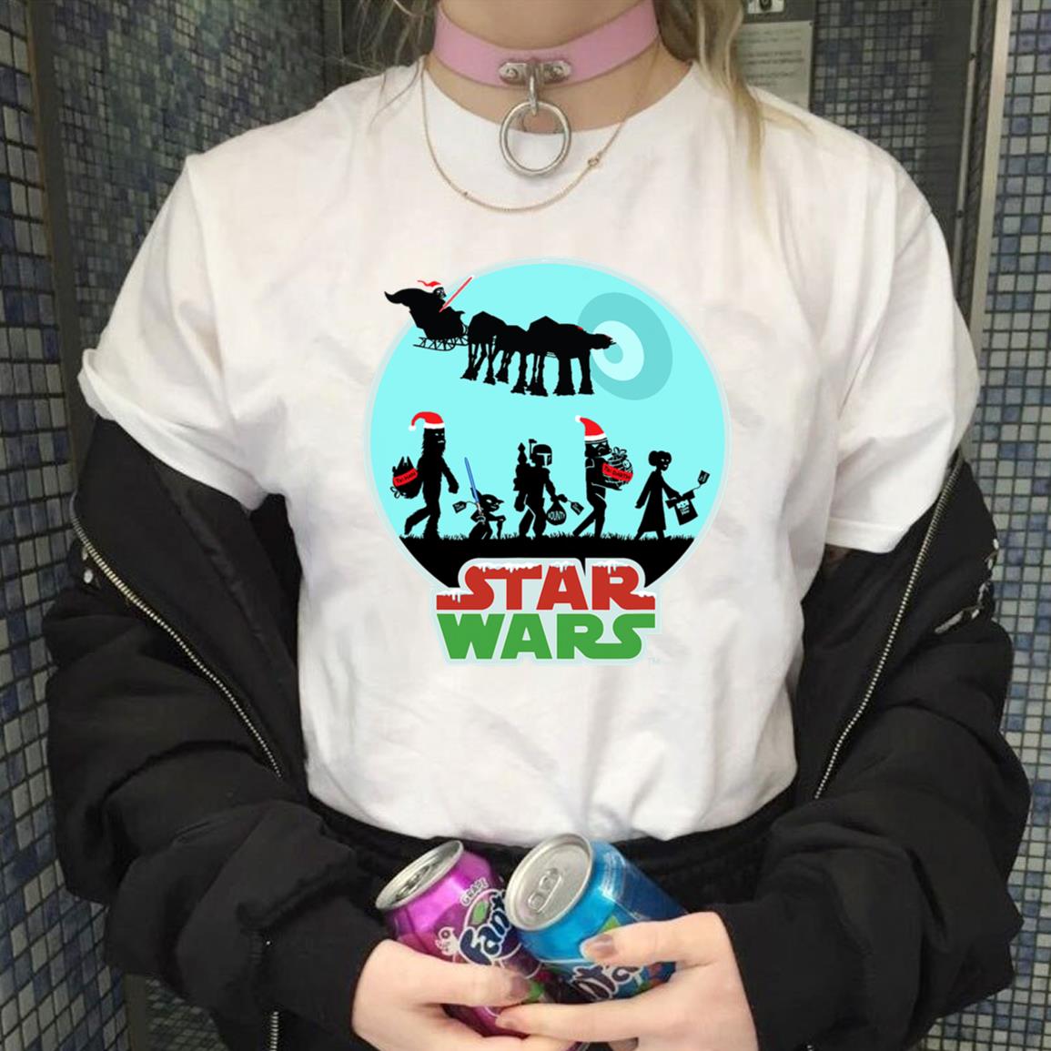 Star Wars Characters Holiday Christmas Unisex Sweatshirt