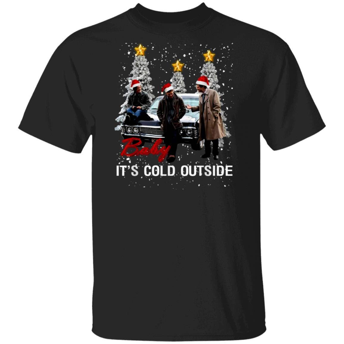Supernatural Baby It’s Cold Outside Christmas Unisex T-Shirt