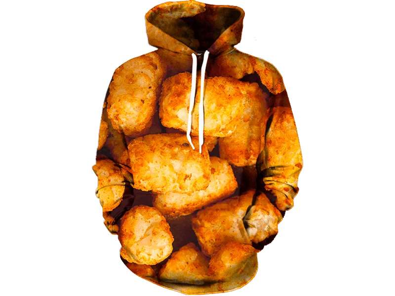 Tater Tots Funny Foods Hoodie 3D