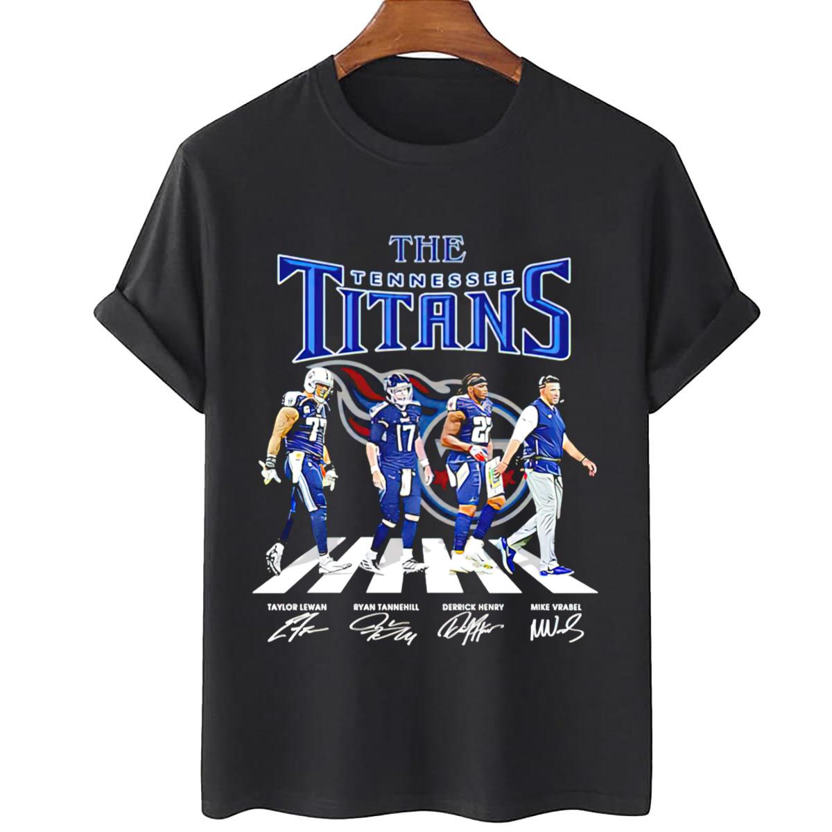 Tennessee Titans Abbey Road Signatures Unisex T-Shirt