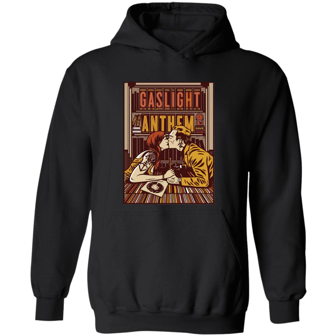The Gaslight Anthem T-Shirt Lovers Kiss In The Library