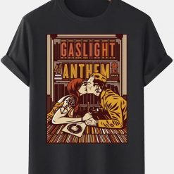 The Gaslight Anthem T-Shirt Lovers Kiss In The Library