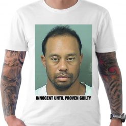 Tiger Woods Mugshot Unisex T-Shirt