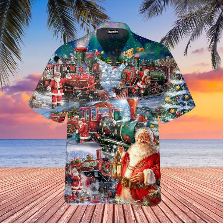 Train To Christmas Hawaii Shirt