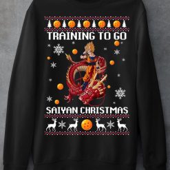 Training To Go Saiyan Christmas T-Shirt