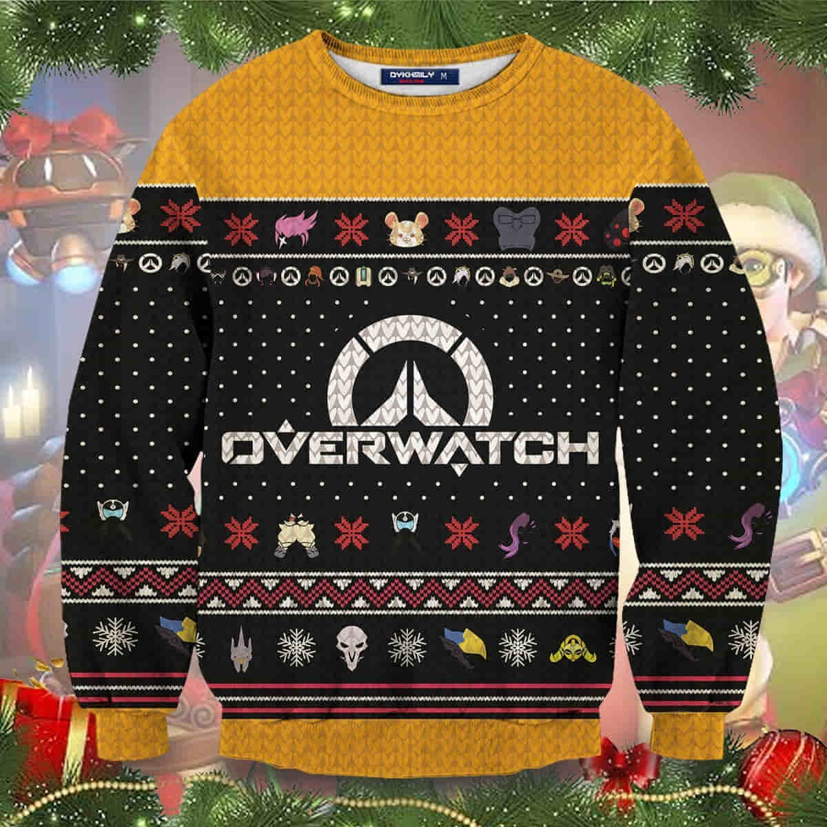Ultimate Overwatch Christmas Wool Knitted Sweater