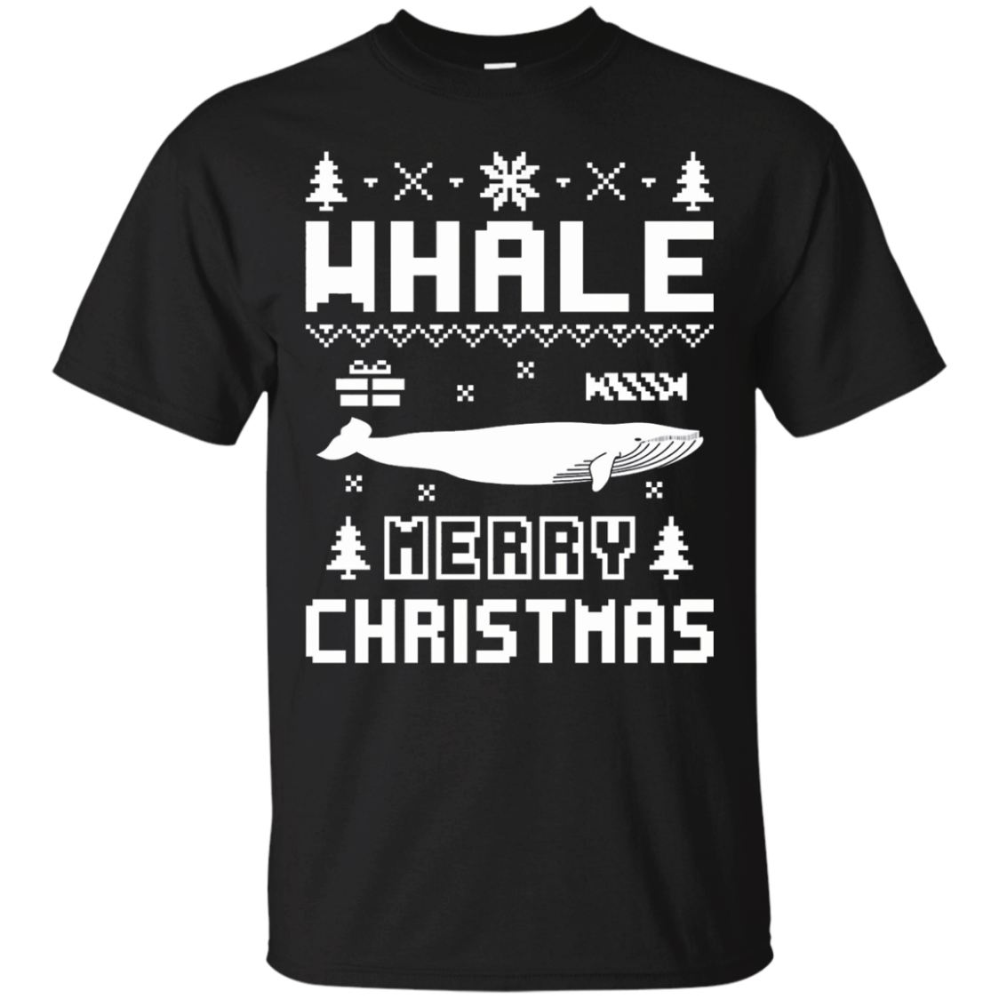 Whale Ugly Christmas T-shirt