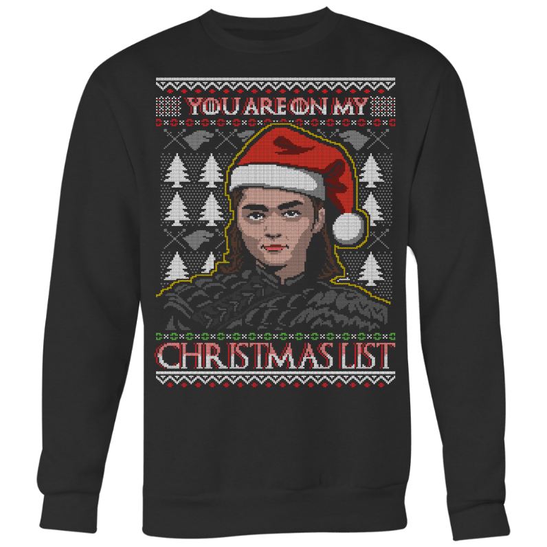 You’re On Her Christmas List Ugly Sweatshirt