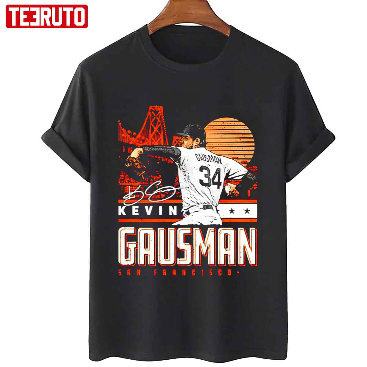 34 Kevin Gausman San Francisco Giants Signature Unisex T-Shirt