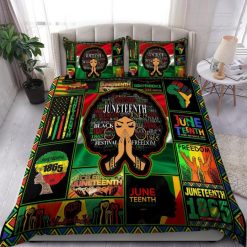 Africa JuneTeeth Spread Comforter Bedding Set