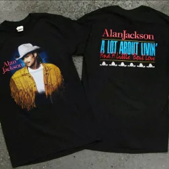 Alan Jackson A Lot About Living Concert Unisex T-Shirt