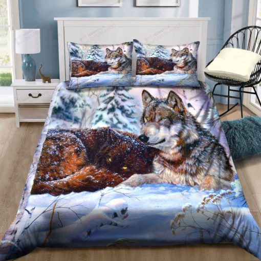 Alaskan Tundra Wolf Bedding Set