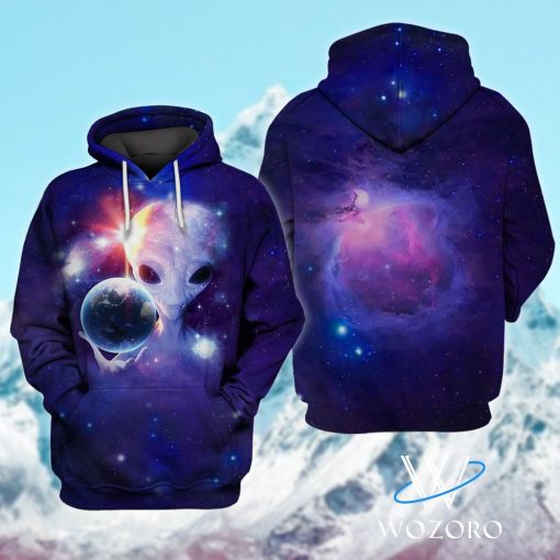 Alien Control The Planet Hoodie 3D