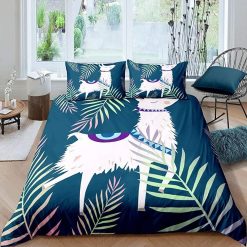 Alpaca Tropical Bedding Set
