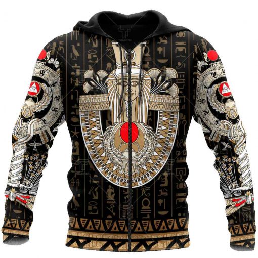 Ancient Egypt Painting Pattern All Over Printed Hoodie