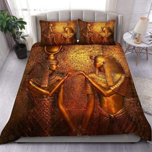 Ancient Egyptian Heart Bedding Set