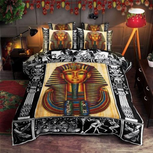 Ancient Egyptian Pharaoh Art Bedding Set