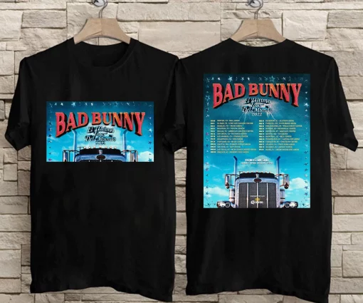 Bad Bunny Tour Merch 2022 Fanmade Unisex T-Shirt