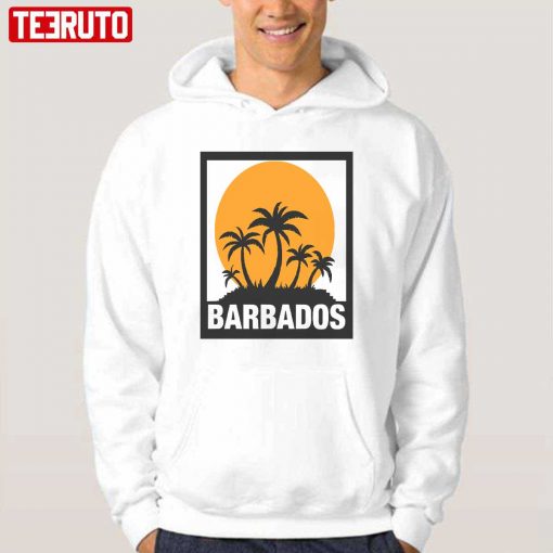 Barbados Palm Tree Island Unisex T-Shirt