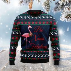 Be Xmas Fabulous Flamingo 3D Sweater