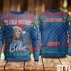 Bebe It’s Cold Outside Creek Crewneck Sweatshirt, Idina Menzel & Michael Bublé Sweater