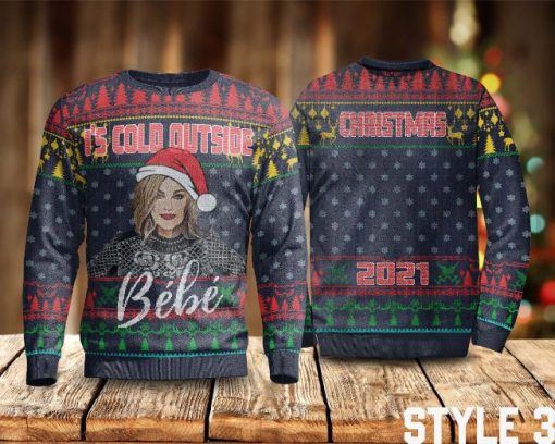 Bebe It’s Cold Outside Creek Crewneck Sweatshirt, Idina Menzel & Michael Bublé Sweater