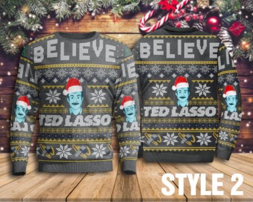 Believe Ted Lasso All Over Print Sweater