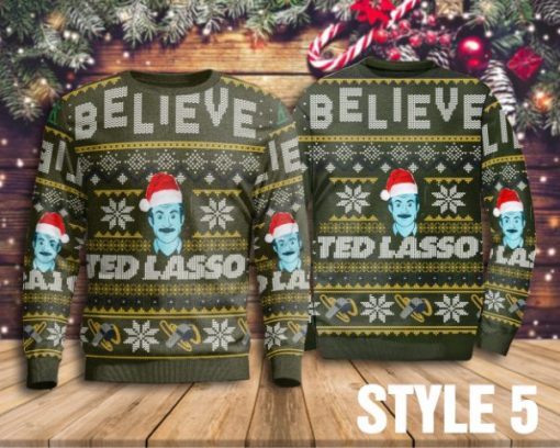 Believe Ted Lasso All Over Print Sweater