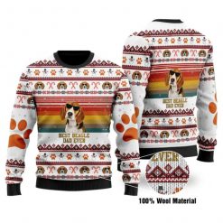 Lovely Best Beagle Dad Ever All Over Printed Sweater