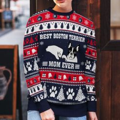 Lovely Best Boston Terrier Mom Ever 3D Sweater