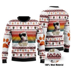 Best Pitbull Dad Ever 3D Sweater