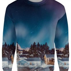 Big Bear Nights All Over Printed Sweater